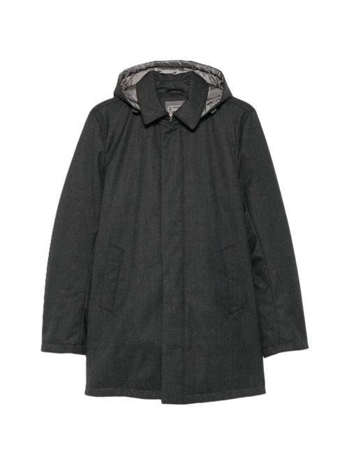 Woven Half Coat HERNO | PI001380U334989487 FERRO